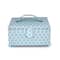 Dritz® Blue Retro Small Rectangular Sewing Basket